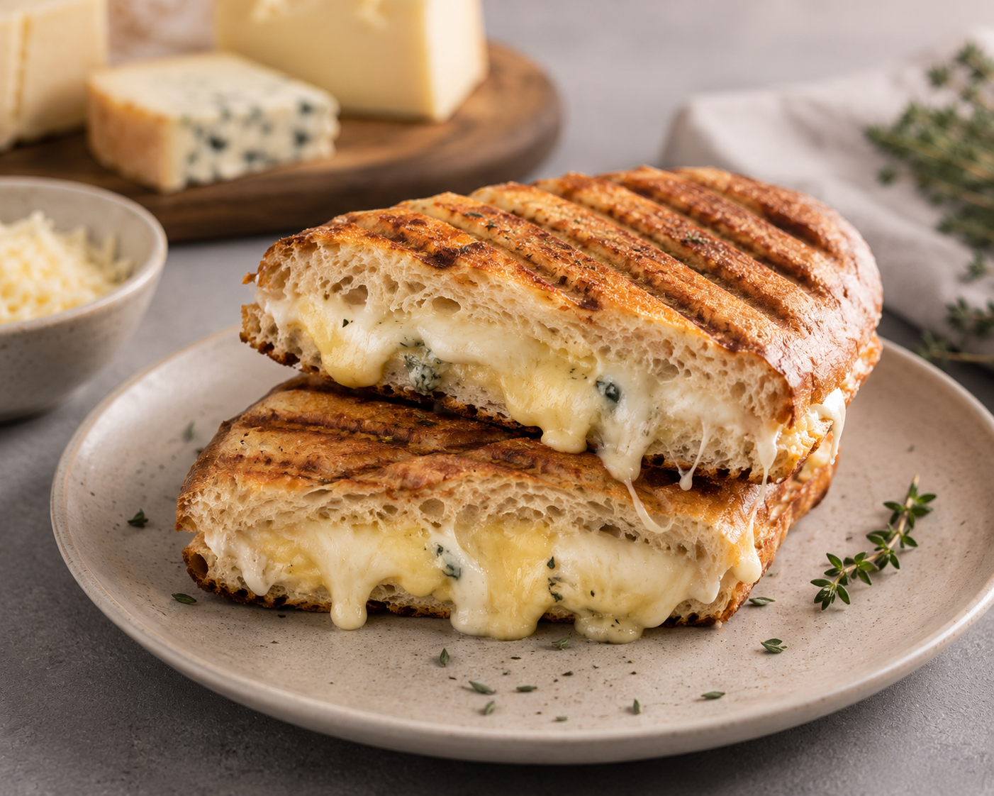 Panini 4 quesos